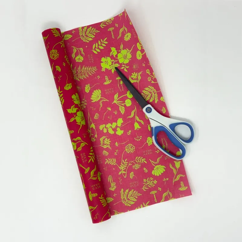 Bee&#39;s Wrap Roll Splendid Spring Pattern