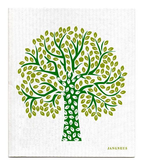 Swedish Cloth Tree Green