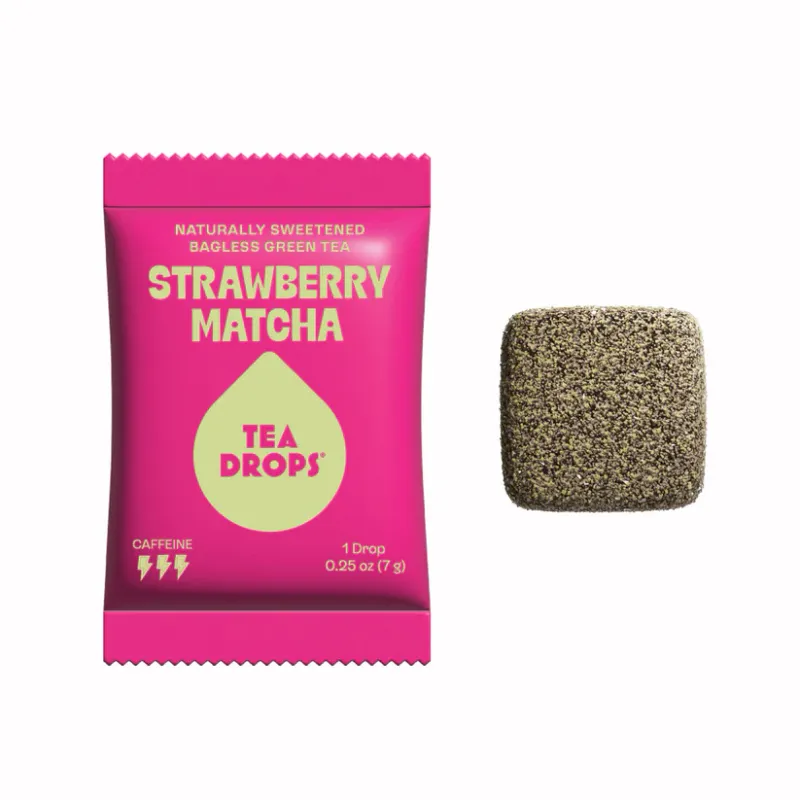 Single Tea Drop Strawberry Matcha