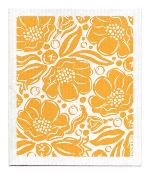 Swedish Cloth Flora Ochre