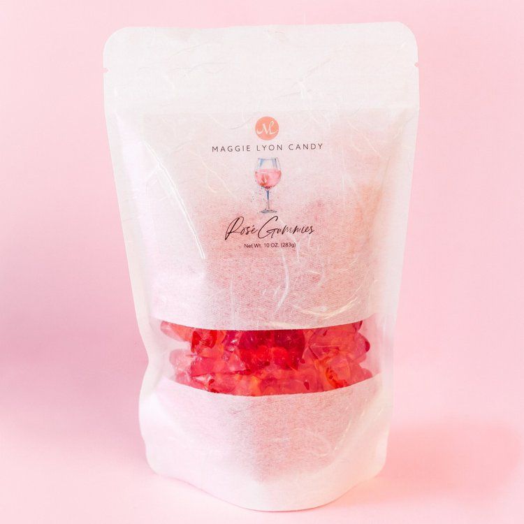 Rose Gummi Bears Bag 10oz