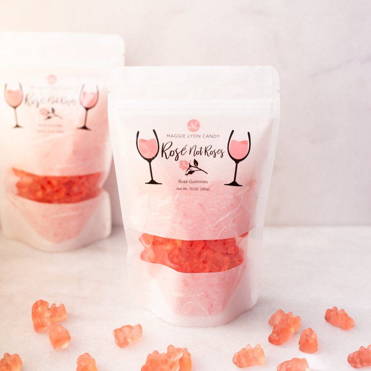 Rose Not Roses Gummi Bears Bag 10oz