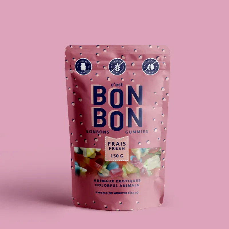 Bonbon Gummies Colorful Animals 5.3oz