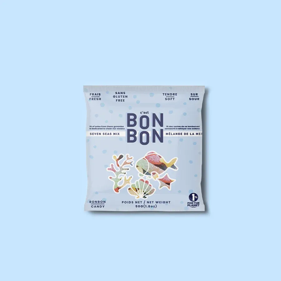 Bonbon Gummies Seven Seas Mix 1.8oz