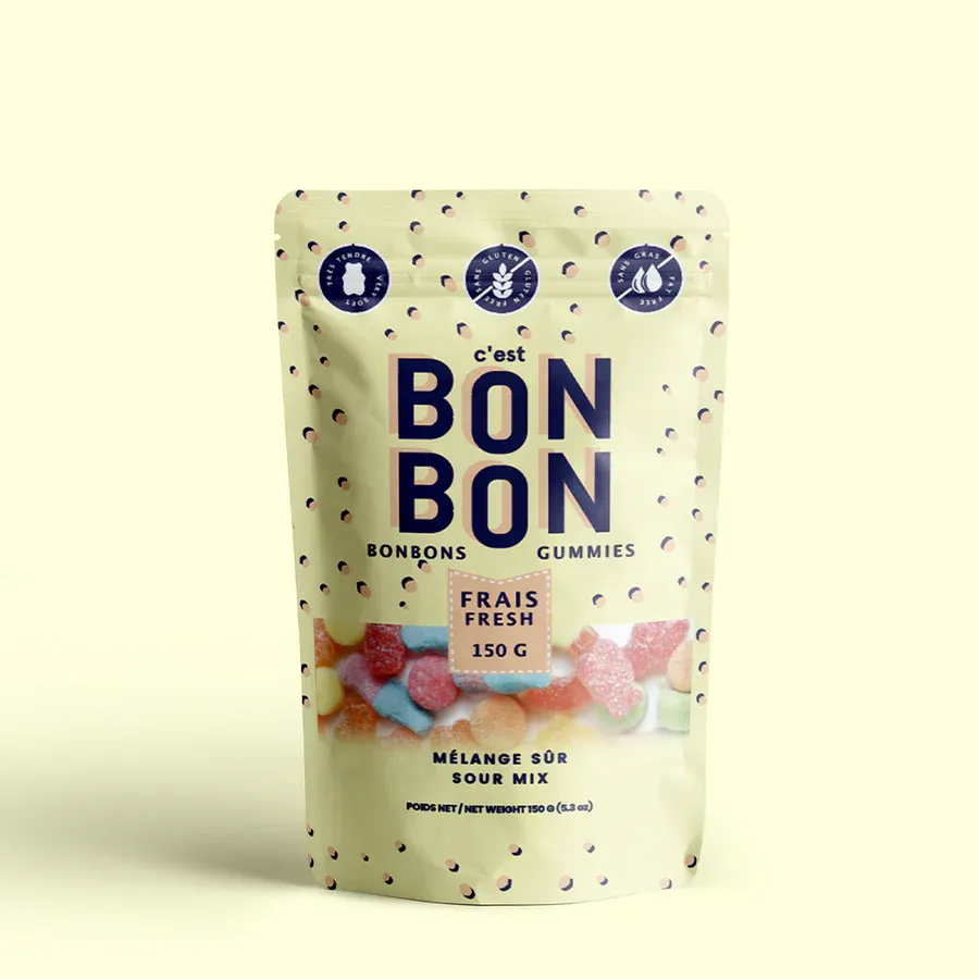 Bonbon Gummies Sour Mix 5.3oz