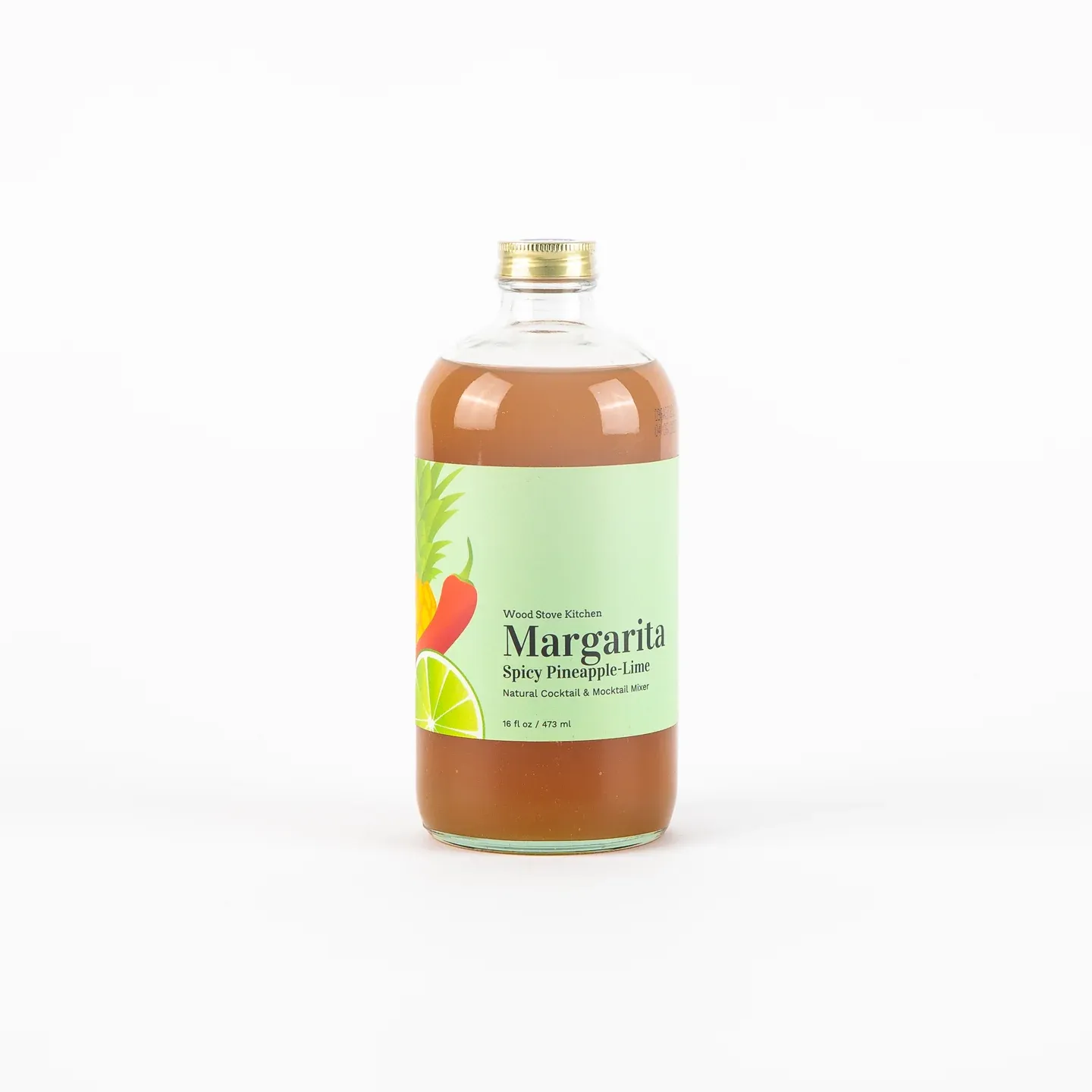 Wood Stove Kitchen Margarita Spicy Pineapple-Lime