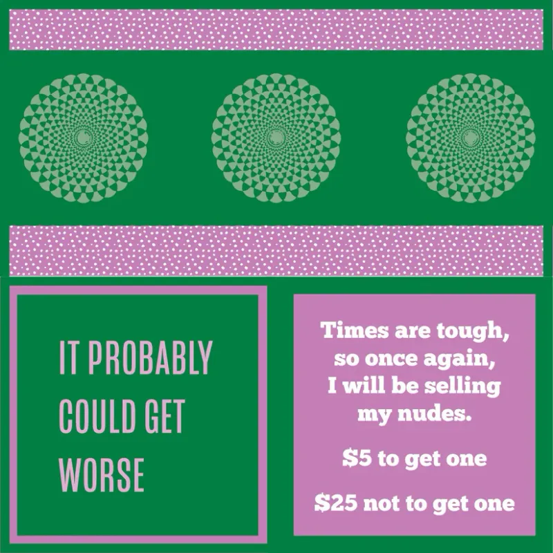Cocktail Napkins Sell Nudes