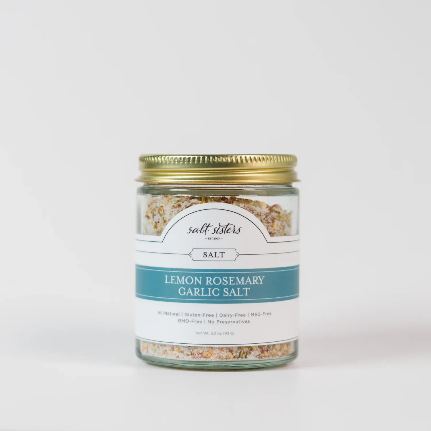 Lemon Rosemary Garlic Salt 3.3oz