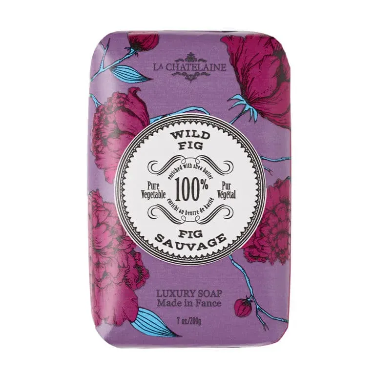 La Chatelaine Luxury Soap Wild Fig 7 oz