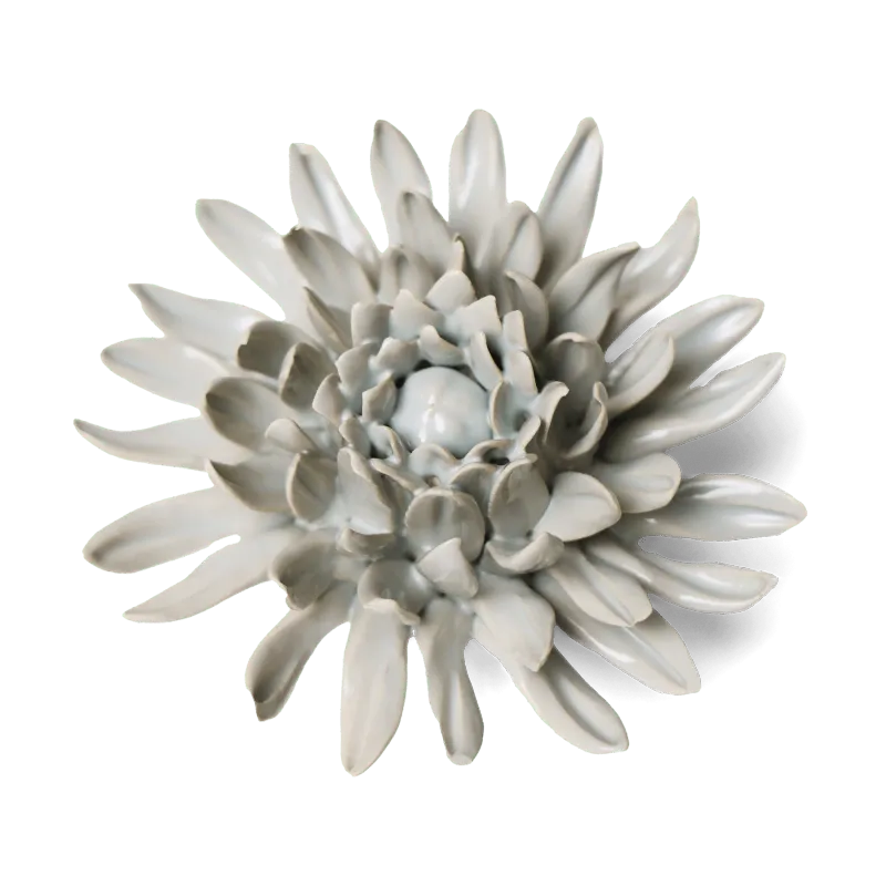 Ceramic Mint Mum Flower