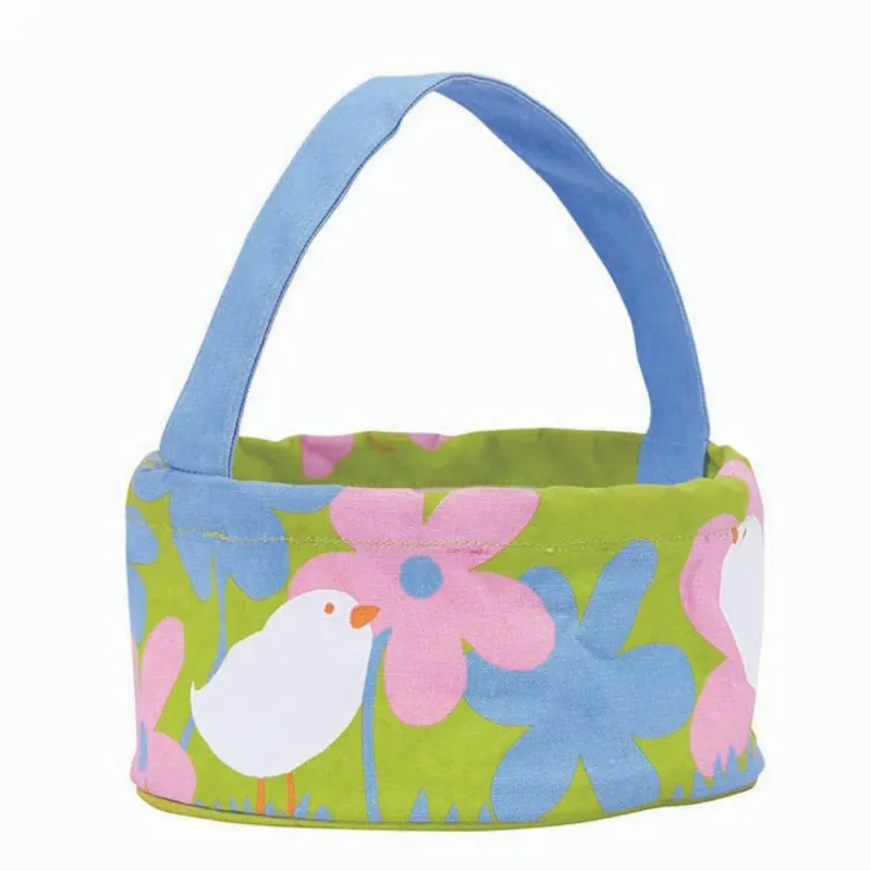 Spring Chick Canvas Easter Basket Final Sale