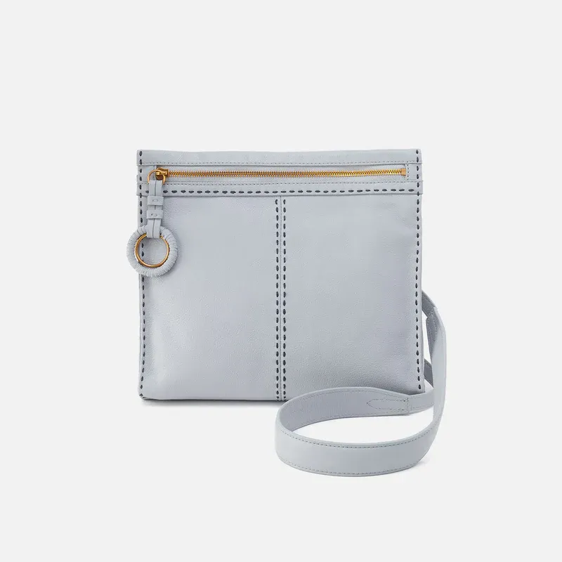 HOBO Austin Medium Crossbody In Blue Pearl