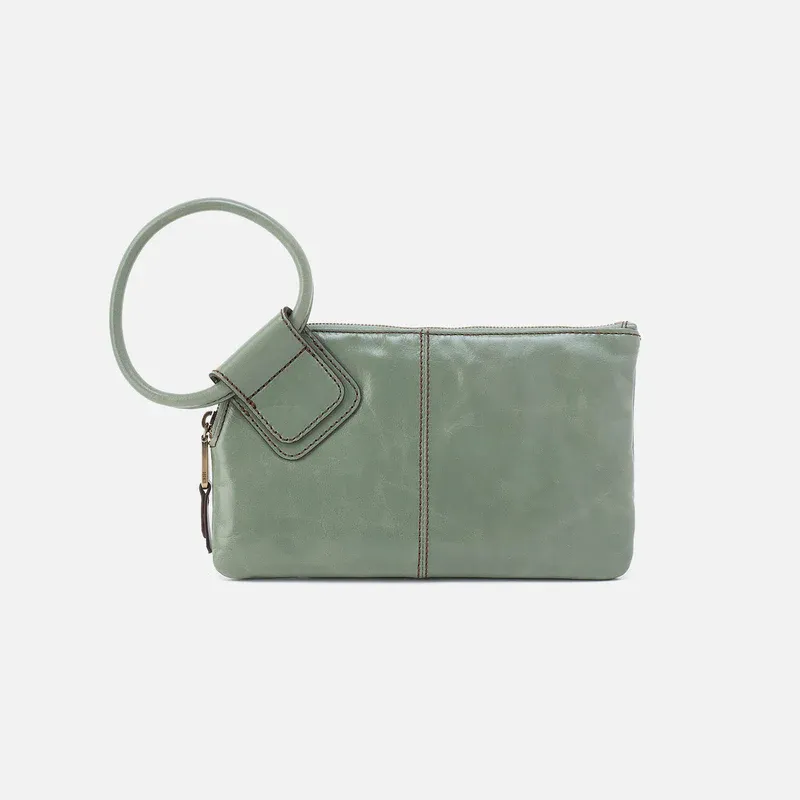 HOBO Sable Wristlet In Jade