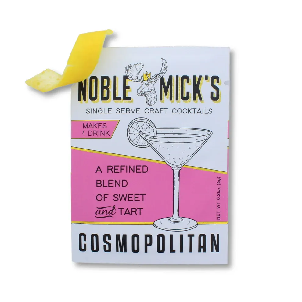 Noble Micks Single Serve Craft Cocktail Cosmopolitan .21oz