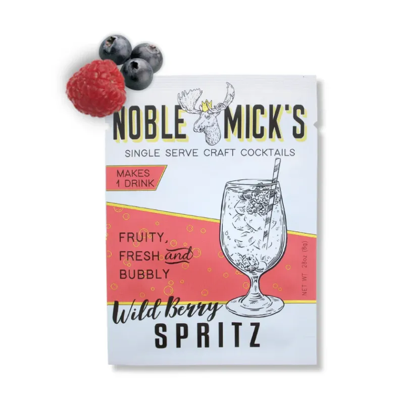 Noble Micks Single Serve Craft Cocktail Wild Berry Spritz .28oz