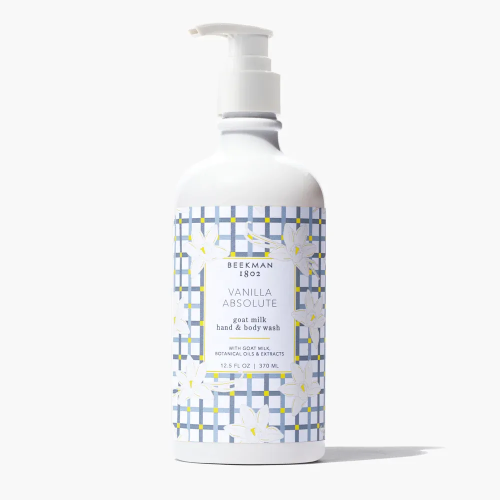 Beekman Vanilla Absolute Goat Milk Hand and Body Wash 12.5oz