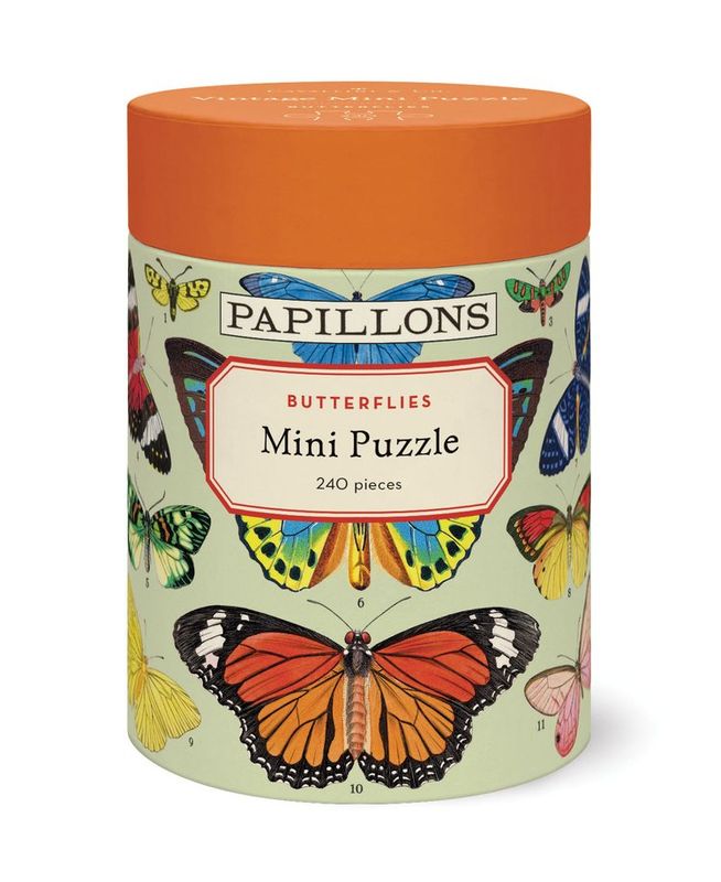 Butterflies 240 Piece Vintage Mini Puzzle