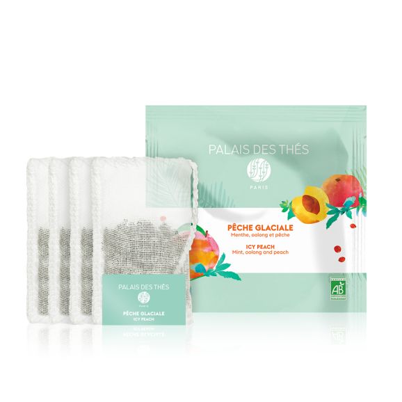 Palais Des Thes Iced Tea Icy Peach Mint Oolong And Peach