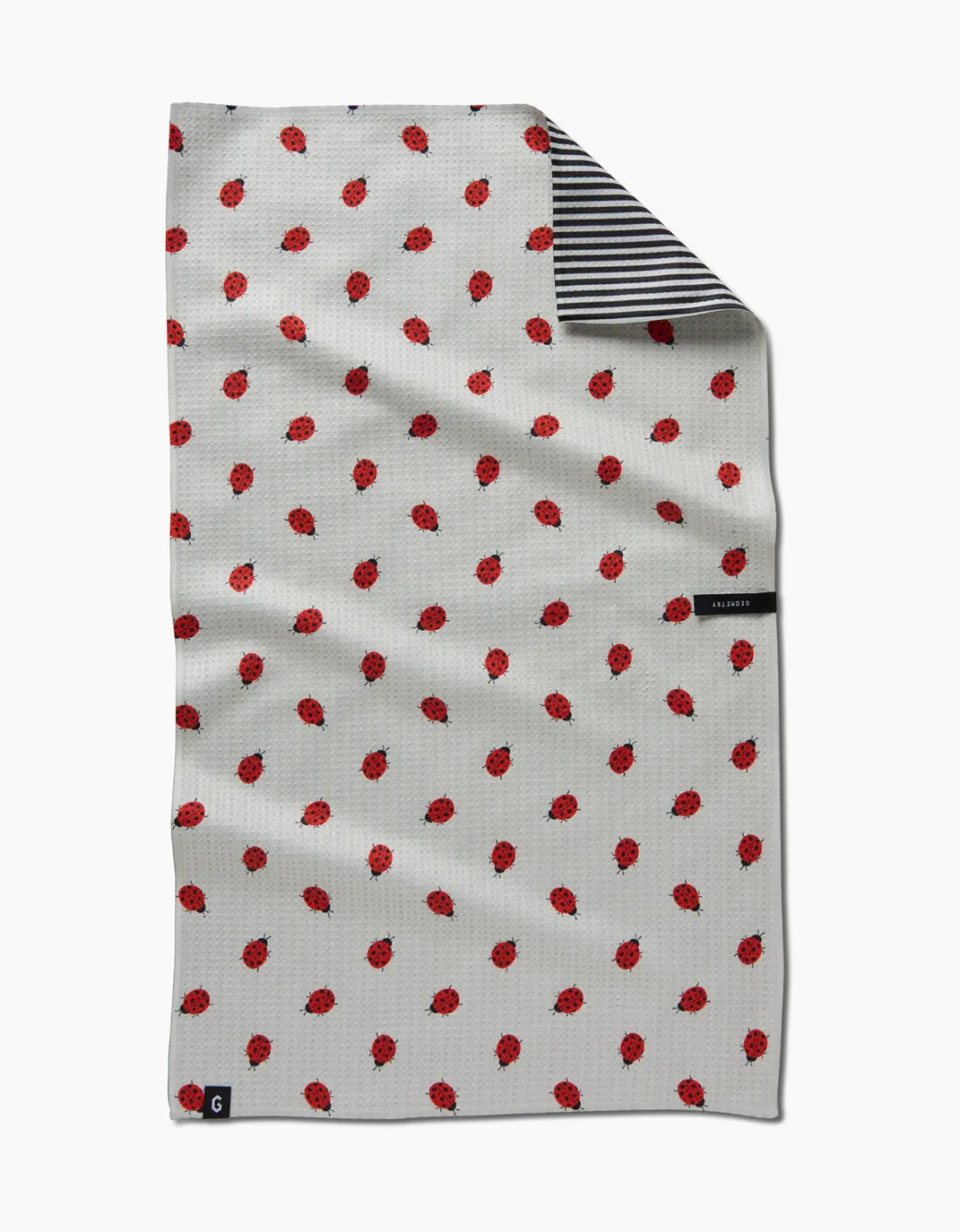 Geometry Double Sided Tea Towel Lady
