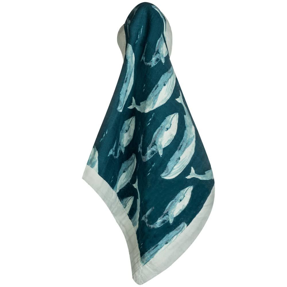 Bamboo Mini Lovey Blue Whale