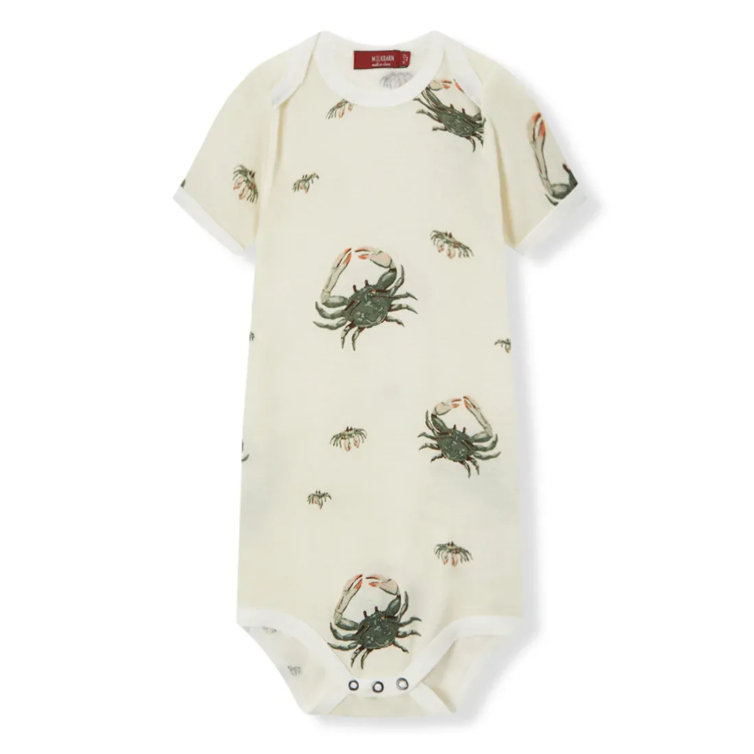 Bamboo One Piece Coastal Crab 6-12 Month