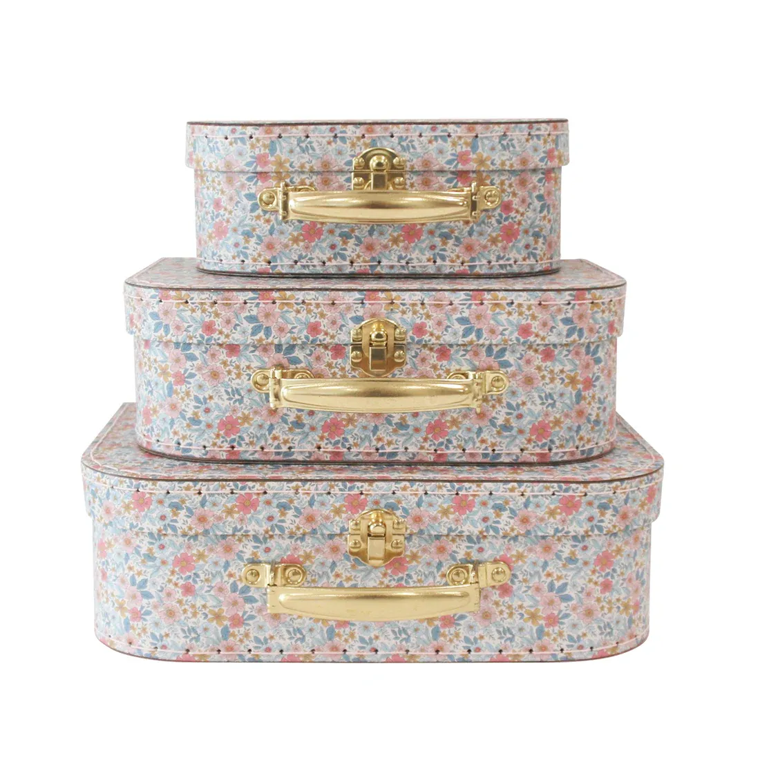 Kids Carry Case In French Garden Medium