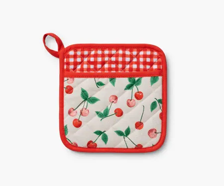 Rifle Paper Co. Pot Holder Cherries