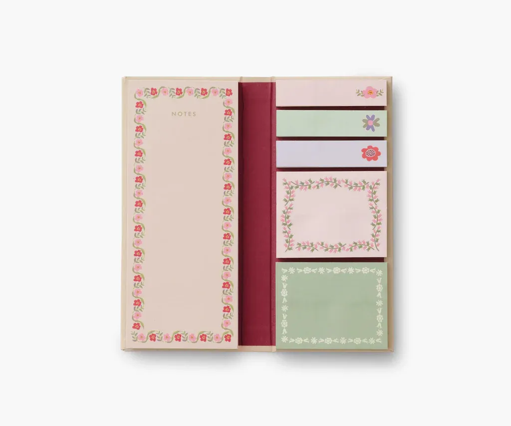 Rifle Paper Co. Sticky Note Folio Delphine