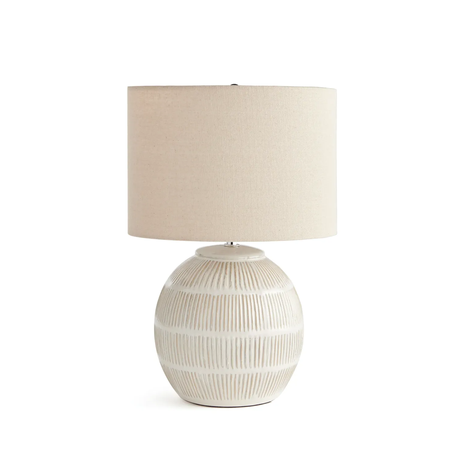 Antoni Lamp In Cream And Beige