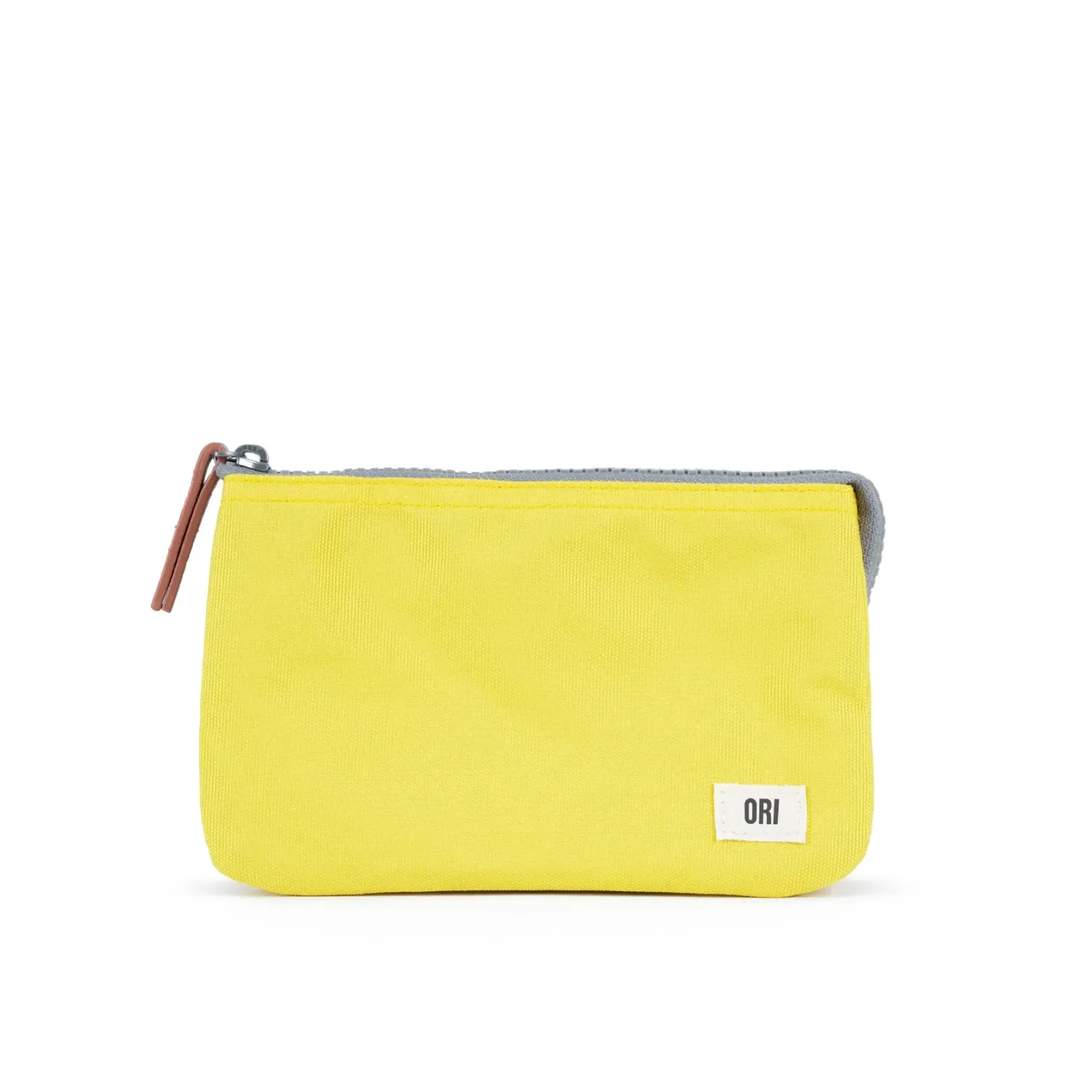 ORI London Wallet Carnaby Custard With Wrist Strap Medium