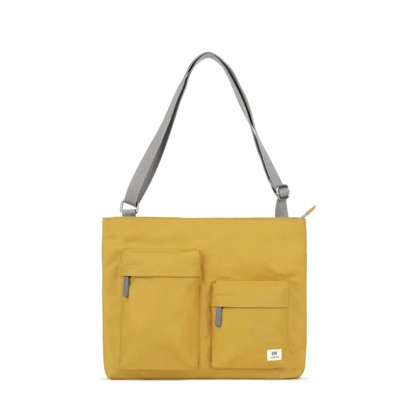 ORI London Moorgate Messenger Bag Corn Medium