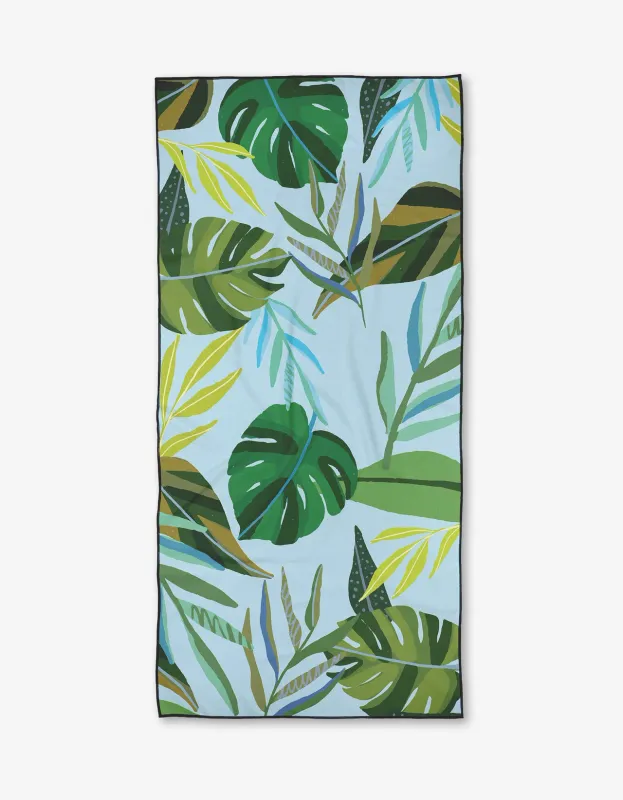 Geometry Beach Towel Hidden Island