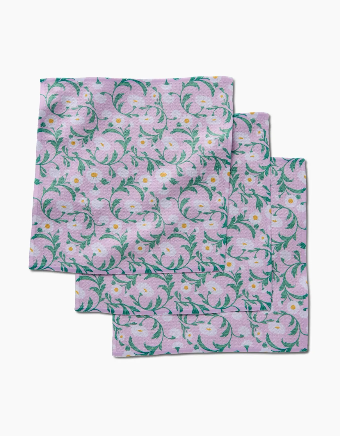 Geometry Dishcloth 3 Pack Chamomille