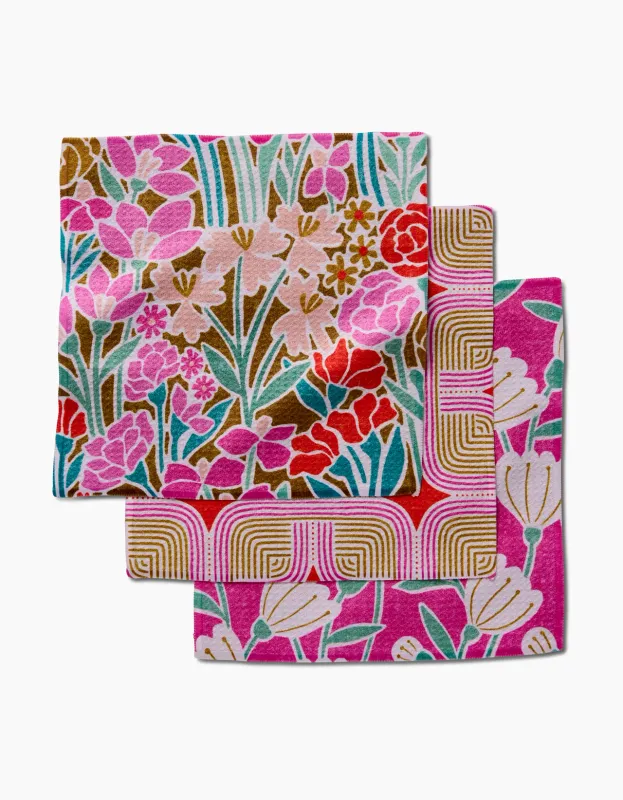 Geometry Dishcloth 3 Pack Clemmie Donna And Janae