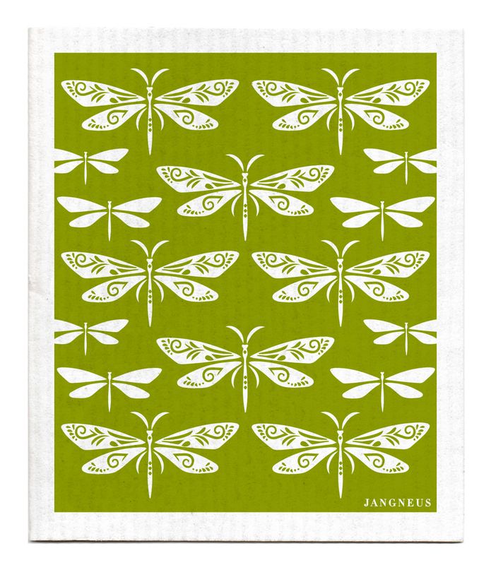 Swedish Cloth Dragon Fly Green