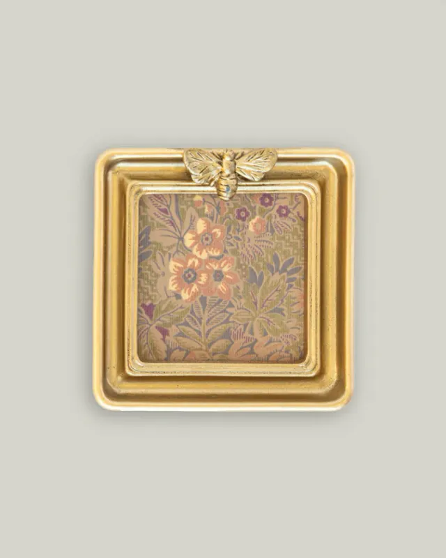 Gold Bee Frame 4&quot; x 4&quot;
