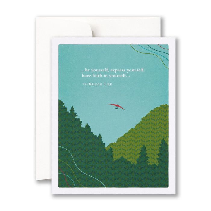 Card Be Yourself, Express Yourself, Have Faith In Yourself