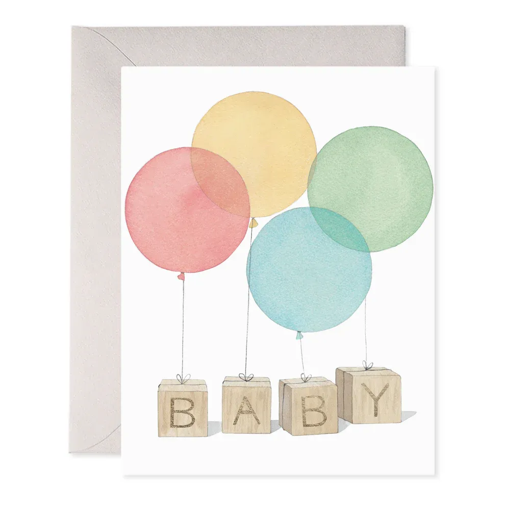 Card Baby Blocks