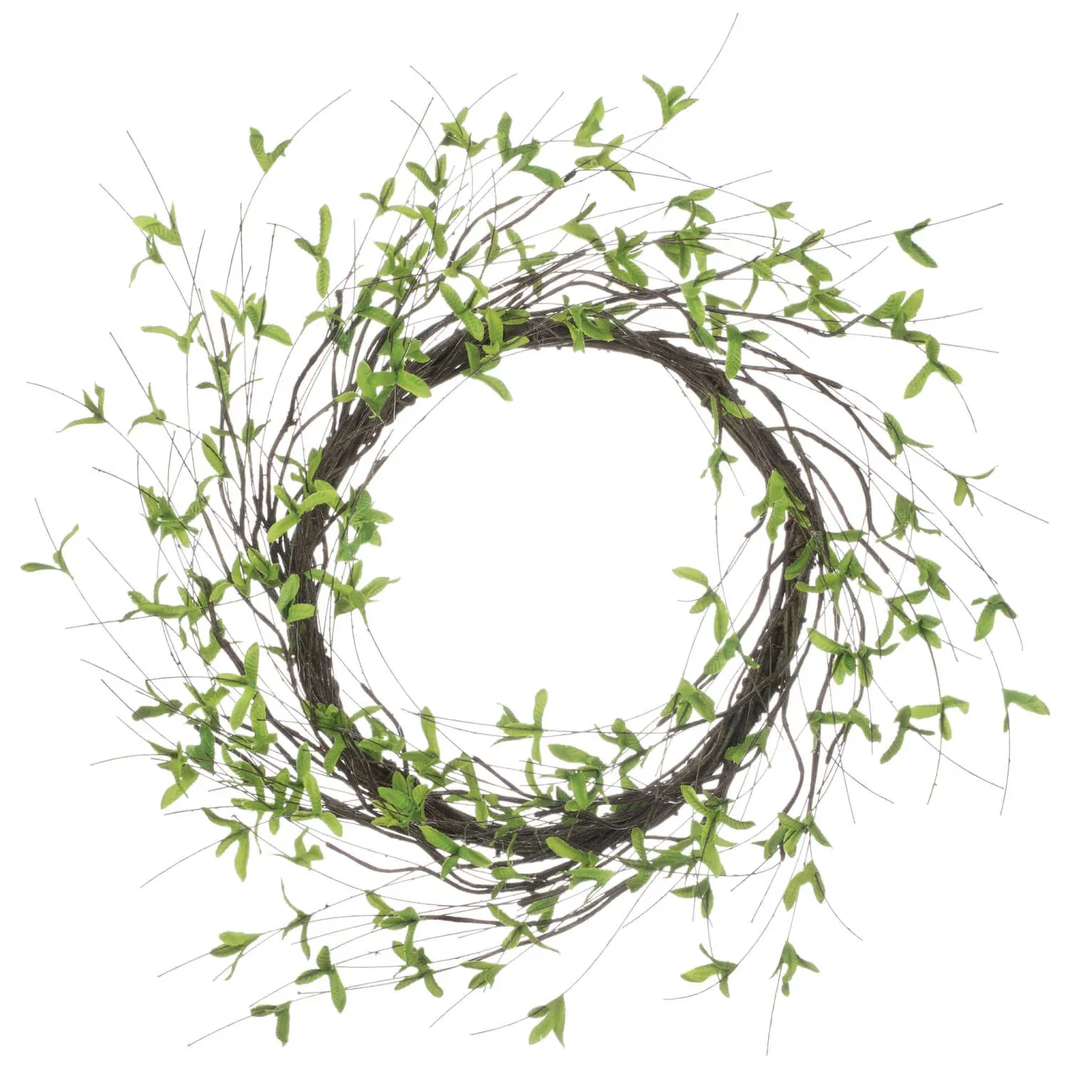 Leaf Foliage Wreath 22&quot; L x 12&quot; W x 22&quot; H