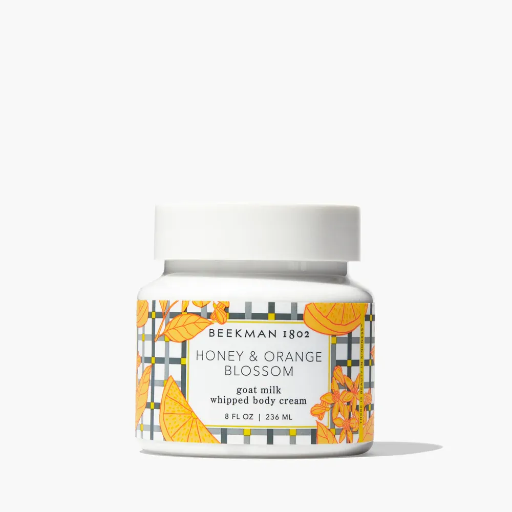 Beekman Honey And Orange Blossom Whipped Body Cream 8oz