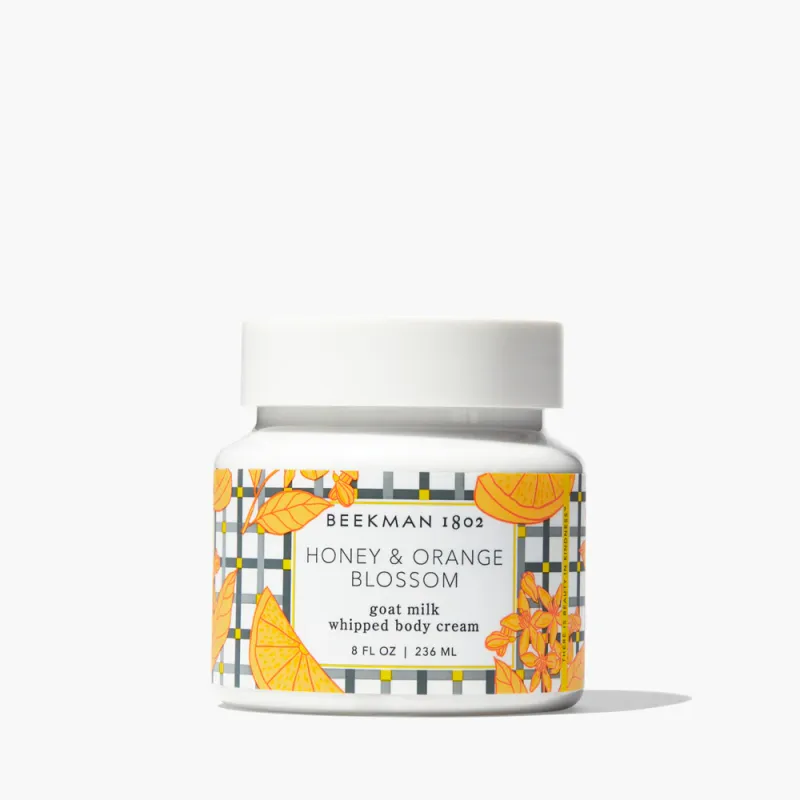 Beekman Honey And Orange Blossom Whipped Body Cream 8oz