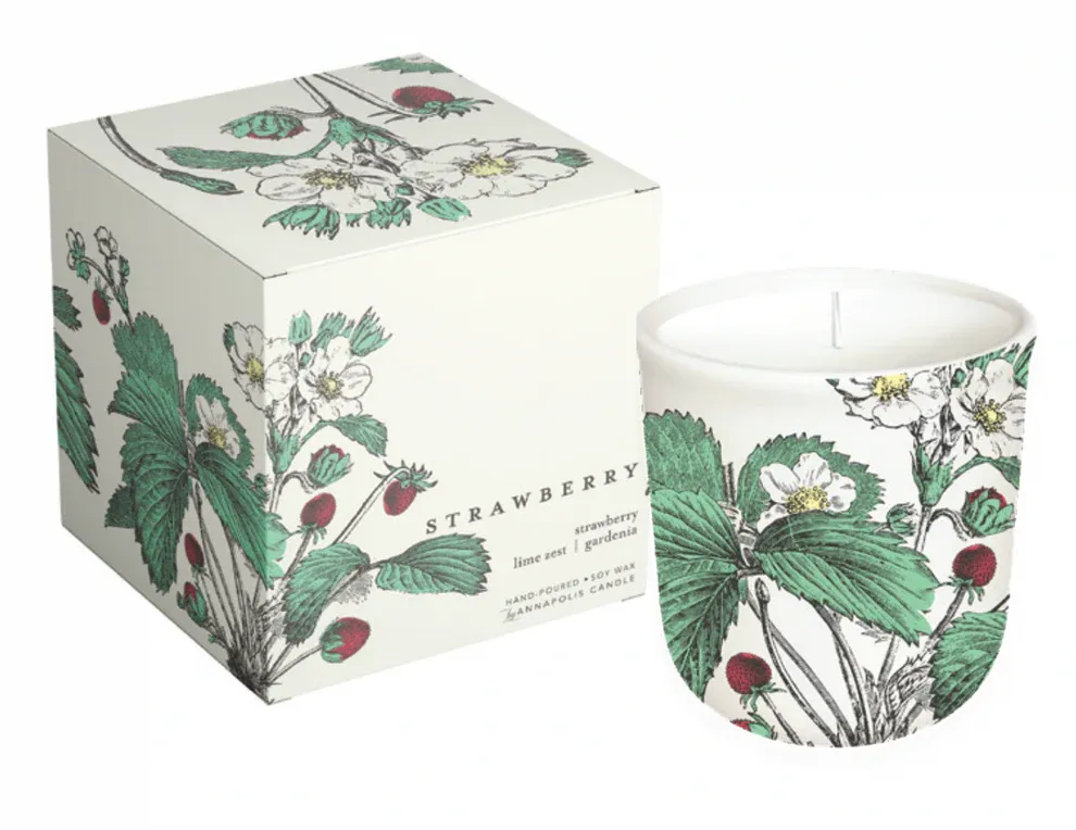 Terrace Strawberry Candle 10oz
