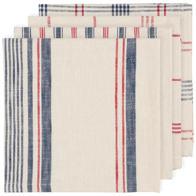 Napkins Set/4 Vintage French Bastien