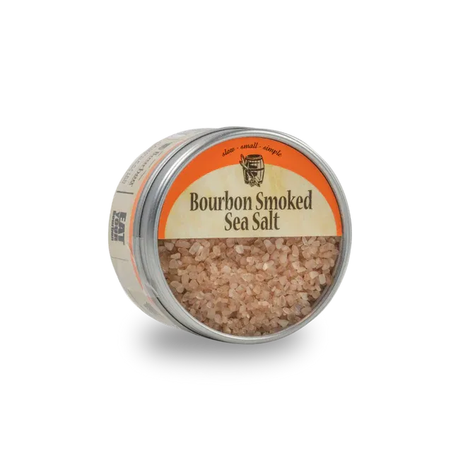 Handcrafted Bourbon Smoked Sea Salt 5oz