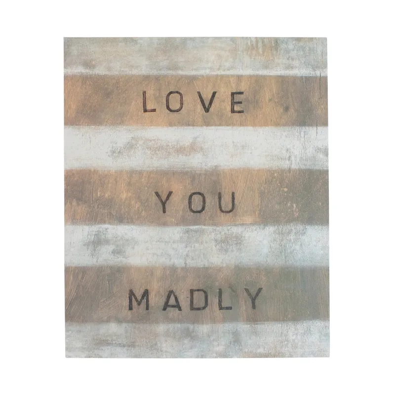 Art Poster Love You Madly 12&quot; x 16&quot;