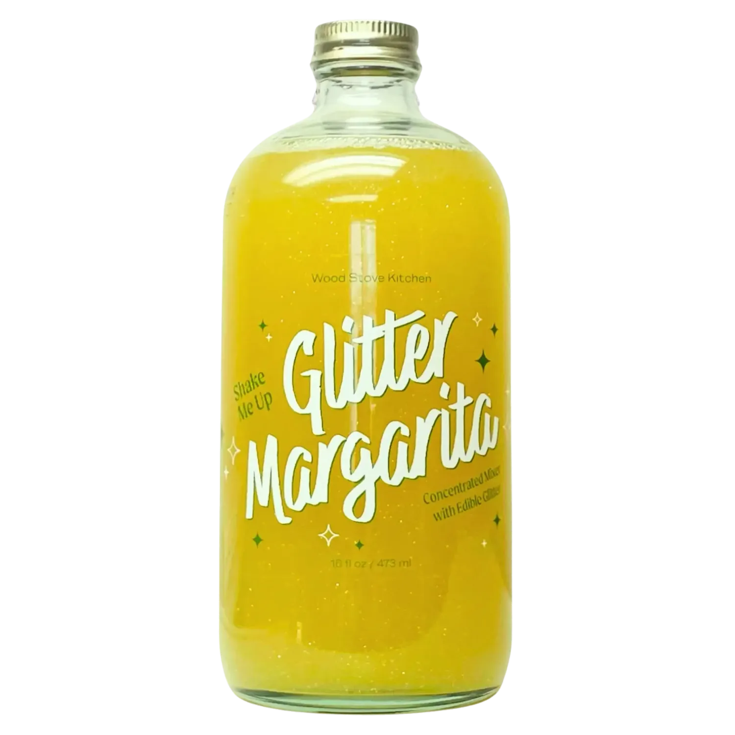 Wood Stove Kitchen Glitter Margarita 16 fl oz