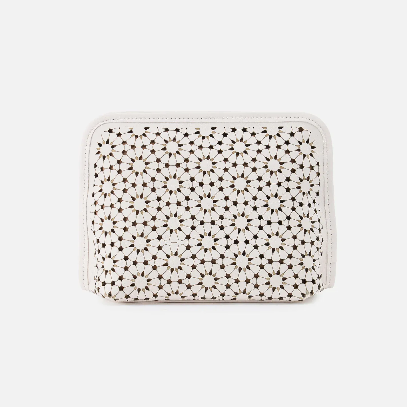 HOBO Beauty Cosmetic Pouch In Ecru