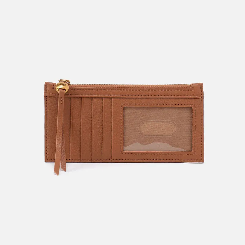 HOBO Carte Card Case In Warm Honey