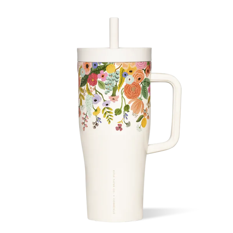 Corkcicle Cruiser In Garden Party Cream 22oz
