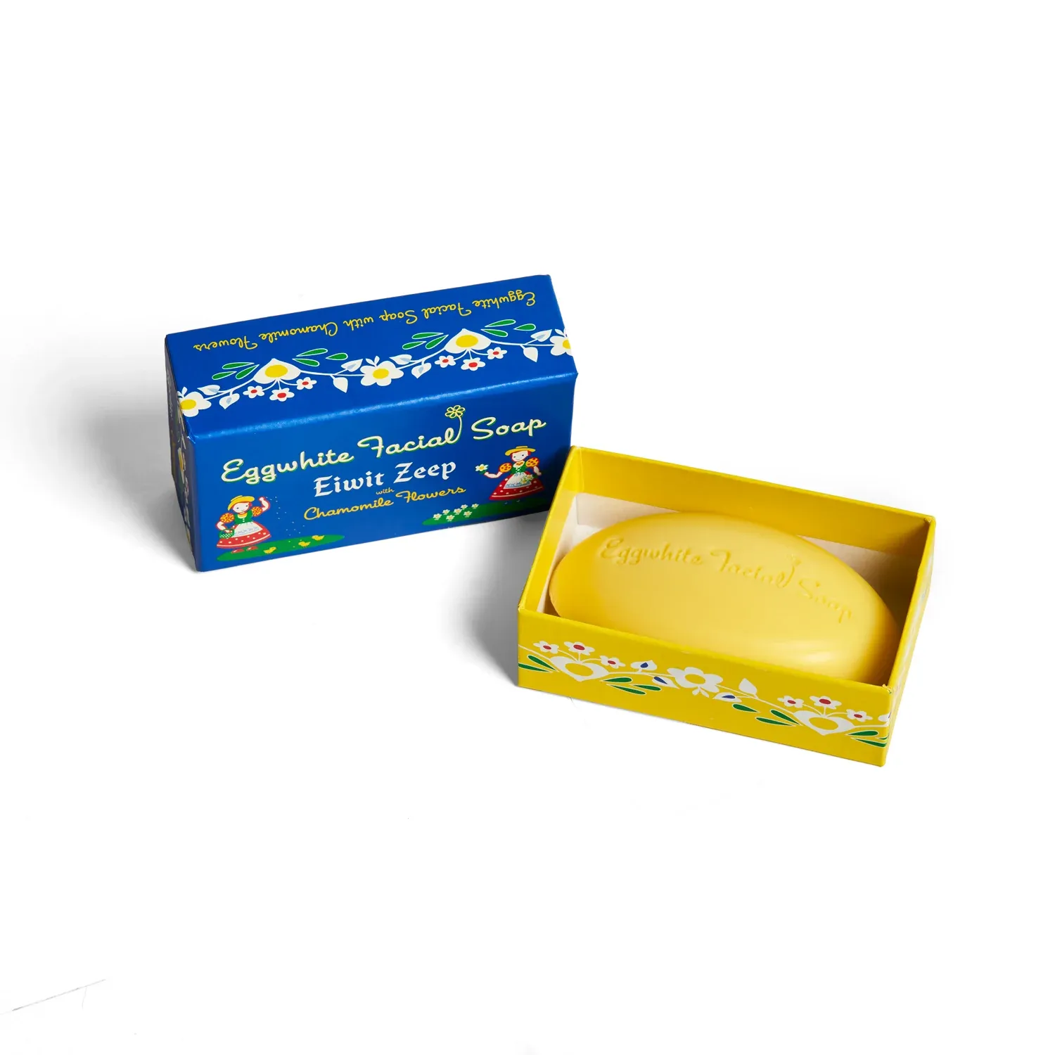 Bar Soap Eggwhite And Chamomile Flower